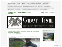 Tablet Screenshot of cabottrailbiker.com
